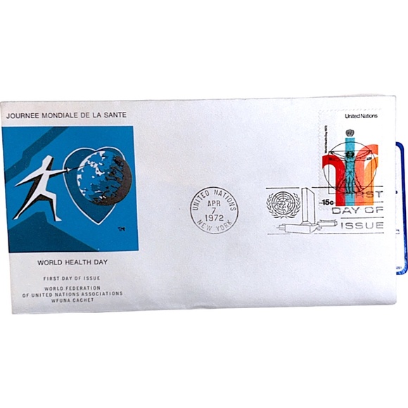 Journee Mondiale de la Sante - World Health Day 1972 Framed Art #50/100 - Picture 11 of 11